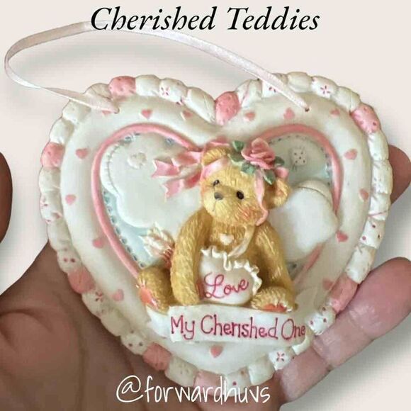 Cherished Teddies "Heart to Heart" Ornament - Dated 1994 - Picture 5 of 7